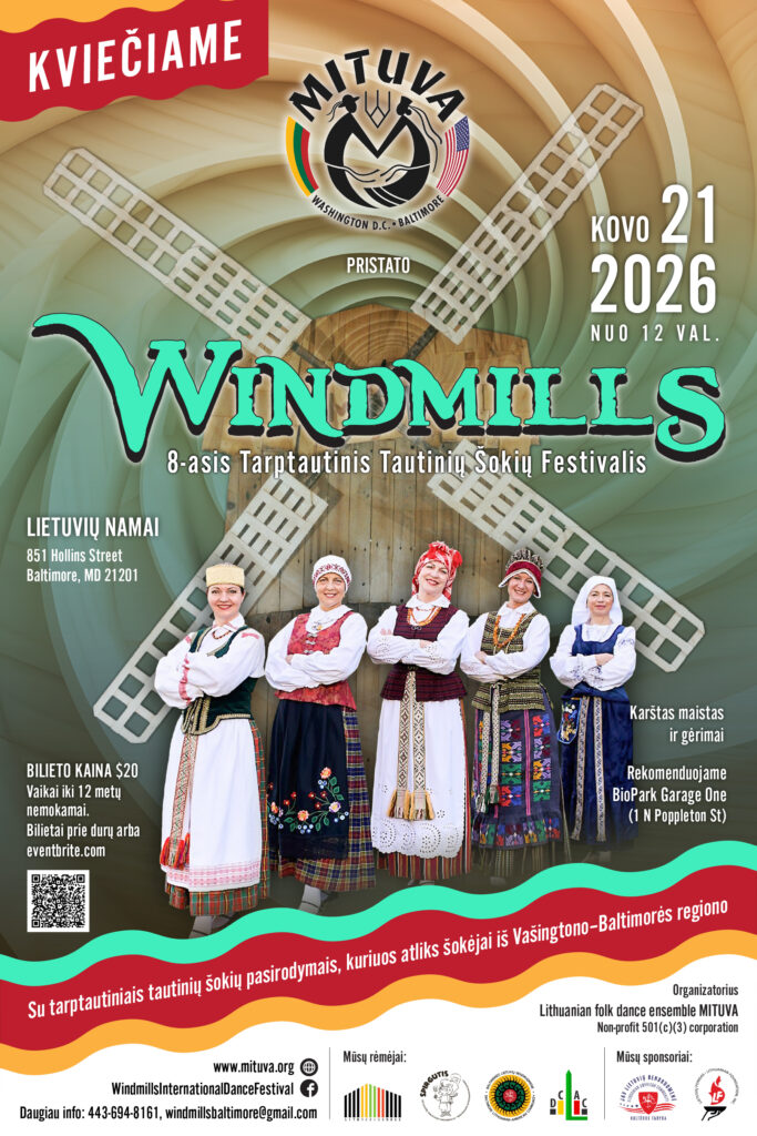 Windmills 2026 poster - Lithuanian Windmills 2026